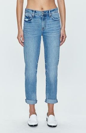 Pistola Denim Riley Cuffed Ankle Straight Leg Jeans in Hilltop Vintage at Nordstrom Rack, Size 30