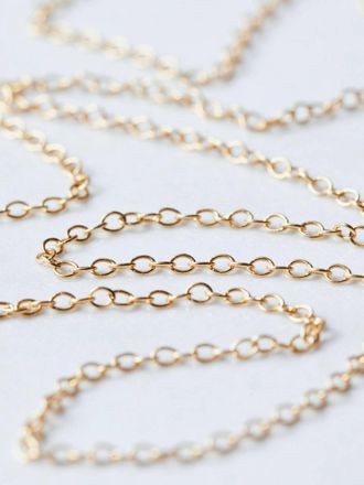 Envie de Fraise Vergoldete Halskette ENVIE DE FRAISE x UN DE CES QUATRE, exklusives Design gold