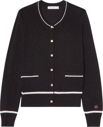 Busnel C&aacute;rdigan Kim Contrast - Knitwear - Mujer - Negro - 2XL