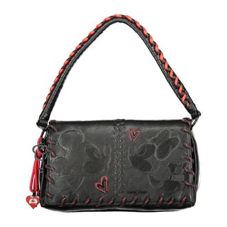 Desigual Cross Body Bags, female, Black, Size: ONE SIZE All Mickey Naron Medium Flap Bag