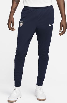 Nike USMNT Strike Nike Mens Dri-FIT Soccer Track Pants in Blue | FJ2330-451