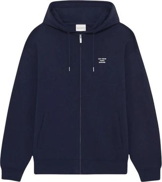 Dr&ocirc;le de Monsieur Zip-throughs - Dames - Vesten met rits - Blauw - S - Hoodies & sweatvesten