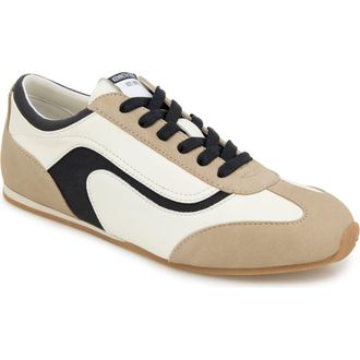 Kenneth Cole Alma Sneaker in Cream/Black Leather at Nordstrom Rack, Size 8.5