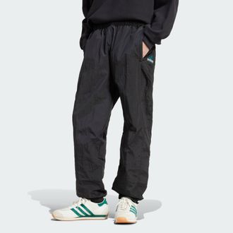 adidas Originals Mens EQT Track Pants - Black Polyamide - Size X-Small