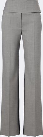 Sportmax Virgin wool straight pants