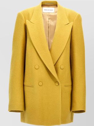 Dries Van Noten wool blink blazer