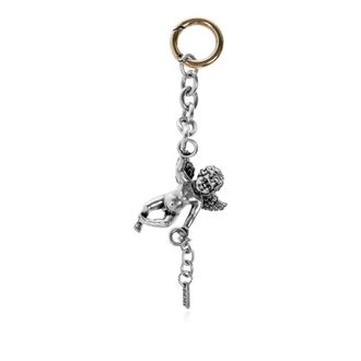 Diesel Charm-Angel Llavero - Accessories - Mujer - Gris - ONE SIZE
