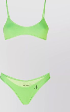 The Attico round neck bikini set