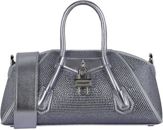 Givenchy Antigona Mini Stretch Silk Top Handle Bag