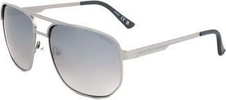 Guess Smoke Mirror Navigator Mens Sunglasses GF00061 08C 61