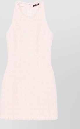 Balmain frayed mini dress