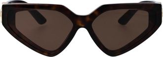 Dolce & Gabbana Cat-eye Zonnebril - unisex - Zonnebrillen - Bruin - 59 MM - Accessoires