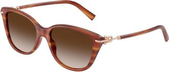 Tiffany & Co. TF4267 84693B Womens Sunglasses Brown Size 54