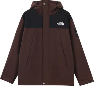 The North Face Logo Mountain Jacket Brown NI3BN62M