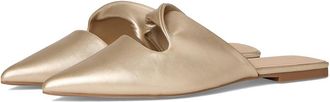 Journee Collection Enniss Womens Dress Flat Shoes Champagne : 9.5 M, Synthetic