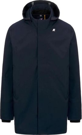 K-Way Duke Bonded Parka - Heren - Parka Jassen - Blauw - L - Polyester - Jassen