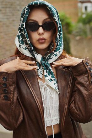 Maeve Printed Hair Scarves, Set of 2