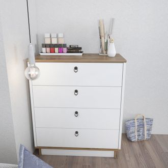 Decorotika Sahra Modern Chest of Drawers in Light Beige