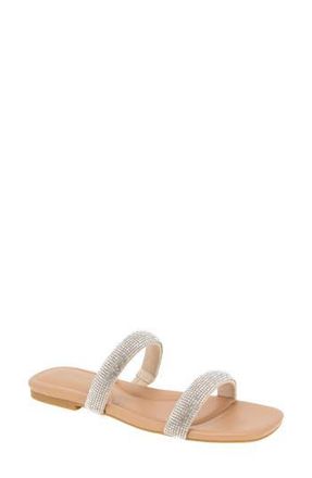 BCBGeneration Glannis Slide Sandal in Clear/tan at Nordstrom Rack, Size 7.5