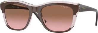 Vogue Sunglasses, female, Brown, Size: ONE SIZE Resin Frame Sunglasses