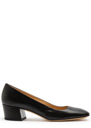 Gabriela Hearst Agathe 40 Leather Pumps - Black
