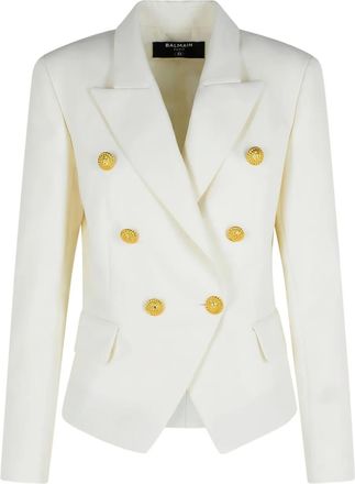Balmain Blazer doppiopetto - Bianco