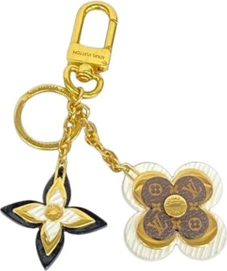 Louis Vuitton Pre-owned Accessories, female, Multicolor, Size: ONE SIZE Pre-owned Canvas Key-holder