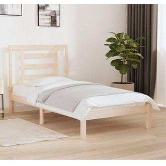 vidaXL Letto senza Materasso 90x190 cm in Legno Massello di Pino - Vidaxl