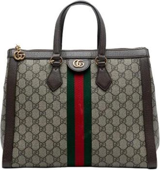 Gucci Pre-owned Handbags, female, Beige, Size: ONE SIZE Pre-owned Vintage Handbag