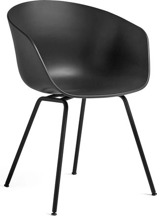 HAY About A Chair AAC 26, black 2.0 (Kunststoffgleiter)