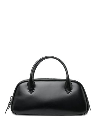 Comme Des Gar&ccedil;ons large Corti top-handles shoulder bag - unisex - Calf Leather - One Size - Black