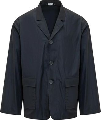 Thom Browne Packable SC W Pocket - Heren - Blazers - Blauw - L - Jassen