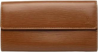 Louis Vuitton Pre-owned Portefeuille Sarah Epi Long Wallet - Heren - Vintage Accessoires - Bruin - ONE Size - Leer - Vintage