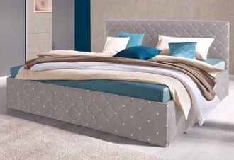 Westfalia Polsterbetten Polsterbett inkl. Bettkasten bei Ausführung mit Matratze