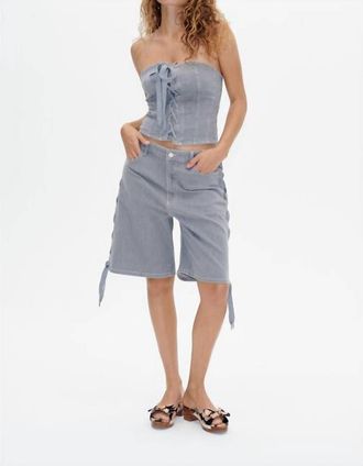 Baum Und Pferdgarten Maoki Cropped Top In Grey