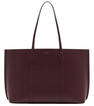 Tory Burch Burgundy Perry Large Tote