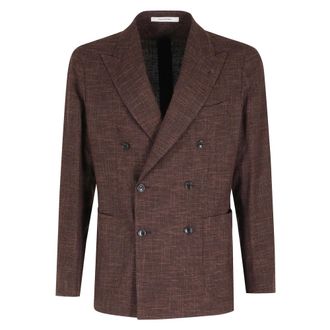 Tagliatore Blazers, male, Brown, Size: 2XL Montecarlo Blazer
