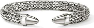 John Hardy Spear 50 Silver Cuff Bracelet, 8.9mm at Nordstrom, Size Medium