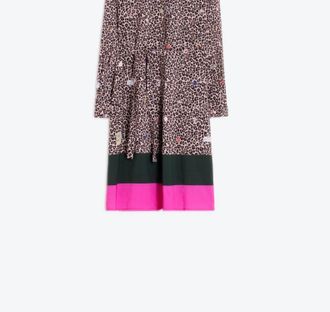 Vilagallo Womens Ana Dress In Leopard Retiro