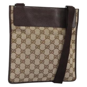 Gucci Borsa a tracolla vintage in tela Pre-owned - - Pre-owned - Donna - Beige - ONE SIZE