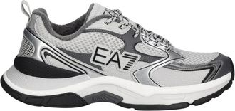 Emporio Armani Emporio Armani Ea7, Schoenen, Heren, Grijs, 42 2/3 EU, Lage Sneakers
