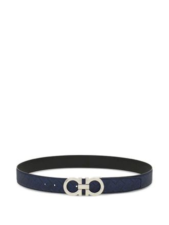 Ferragamo Gancini belt - Blue