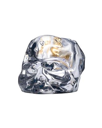 Nude Glass Memento Mori Tealight Holder