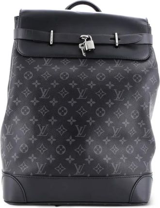 Louis Vuitton Steamer Eclipse canvas rugzak met monogram - Zwart