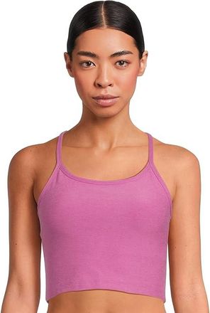 Beyond Yoga Spacedye Slim Racerback Cropped Tank Top Womens Clothing Sunset Violet Heather : 2XL, Polyester/Spandex