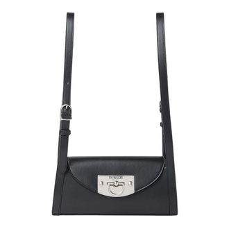 Durazzi Milano Shoulder Bags, female, Black, Size: ONE SIZE Roll Shoulder Bag