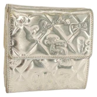 Chanel Pre-owned Wallets, unisex, Yellow, Size: ONE SIZE Pre-owned Leather Wallet