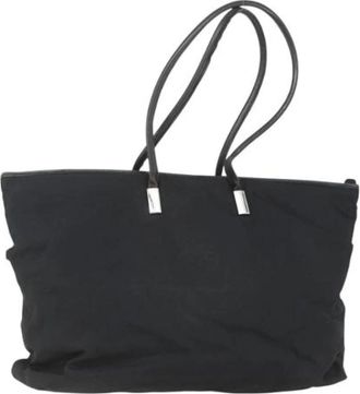 Gucci Pre-owned Tote Bag - Dames - Vintage Shopper - Zwart - ONE Size - Nylon - Vintage