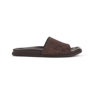 シューズ・サンダルその他 GUCCI Flip-flops with black leather clamp Gucci vintage leather knot sandal flip flops 8 Gucci 9 us | eBay