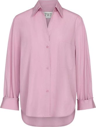 TWP Camicia con tasca - Rosa